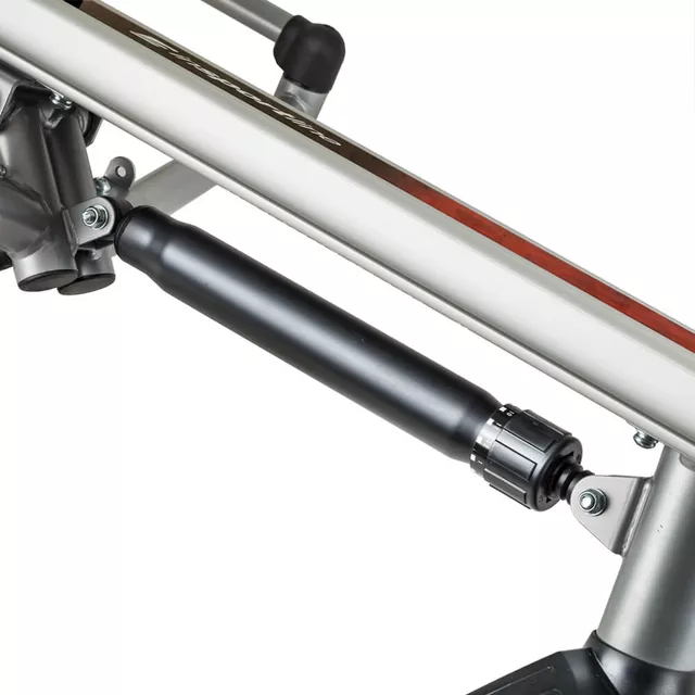 Wioślarz treningowy inSPORTline Power Master X ∙ hydrauliczny system oporu ∙ 12 poziomów oporu ∙ płynny ruch ∙ uchwyt na tablet ∙ LCD