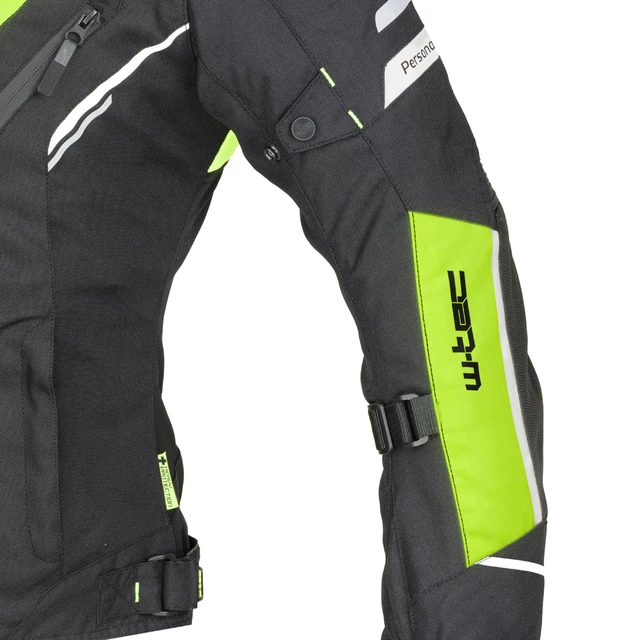Damska kurtka motocyklowa W-TEC Brandon Lady - Czarny-fluo żółty