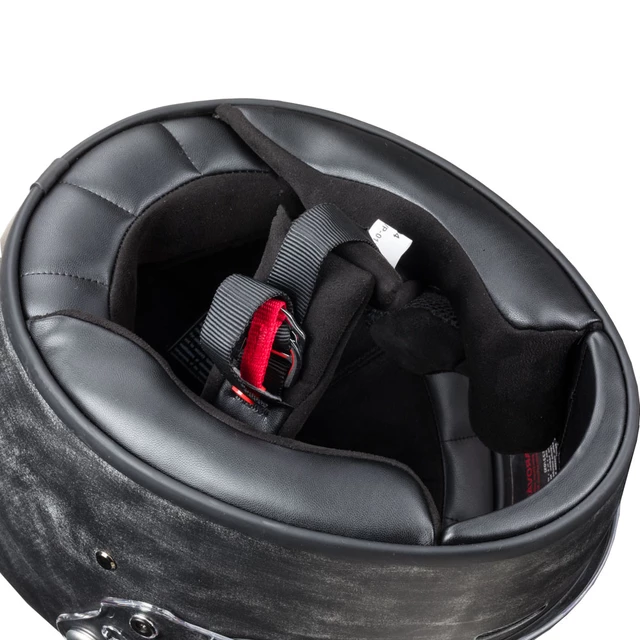 Kask motocyklowy zamknięty W-TEC Cruder Brindle - Zardzewiały Szary