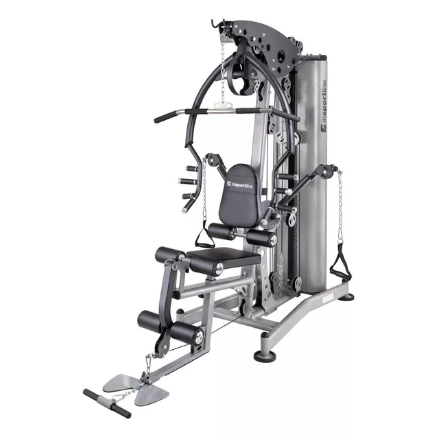 Atlas wielofunkcyjny inSPORTline Profigym C400 ∙ 90-kilogramowy stos ∙ regulowane ramiona