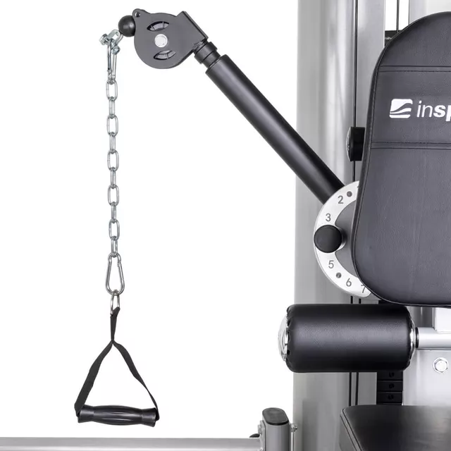 Atlas wielofunkcyjny inSPORTline Profigym C400 ∙ 90-kilogramowy stos ∙ regulowane ramiona