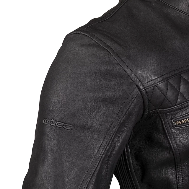 Damska skórzana kurtka motocyklowa W-TEC Black Heart Raptura - Czarny