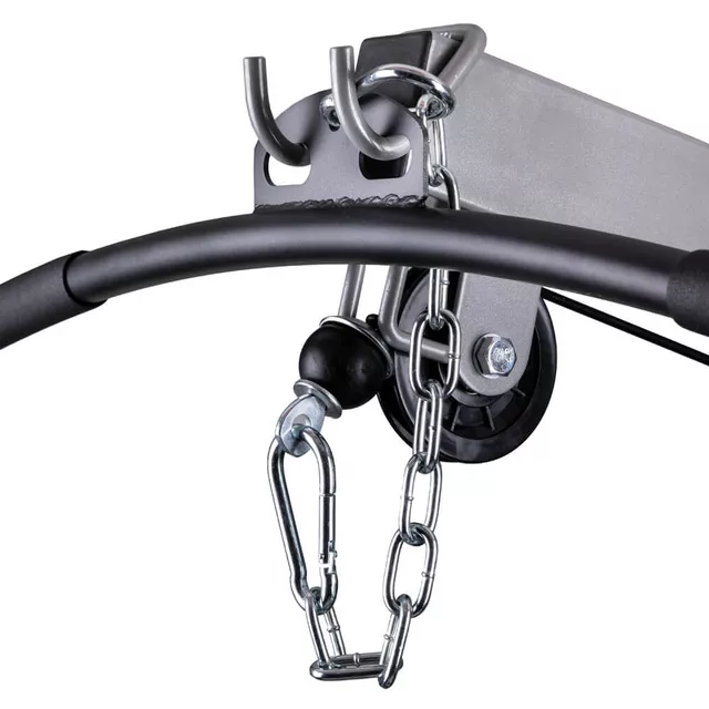Wielostanowiskowy atlas inSPORTline Profigym C300 ∙ wyciągi górny/dolny + prasa do nóg ∙ 2×60 kg stos