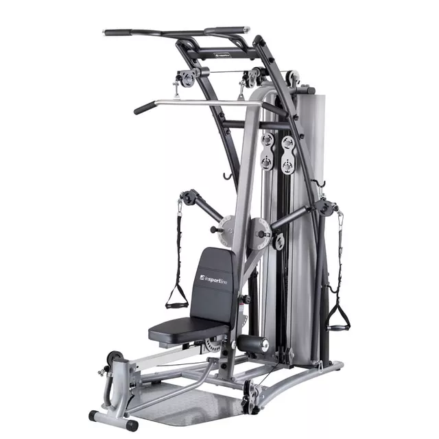 Atlas wielofunkcyjny inSPORTline Profigym C200 ∙ ławka składana ∙ wyciągi, drążek, motylek ∙  stos 90 kg ∙ udźwig 150 kg