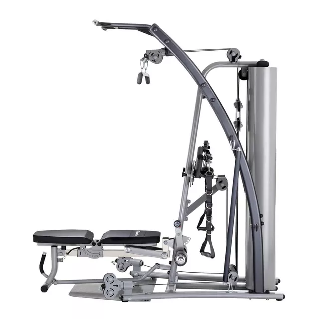 Atlas wielofunkcyjny inSPORTline Profigym C200 ∙ ławka składana ∙ wyciągi, drążek, motylek ∙  stos 90 kg ∙ udźwig 150 kg