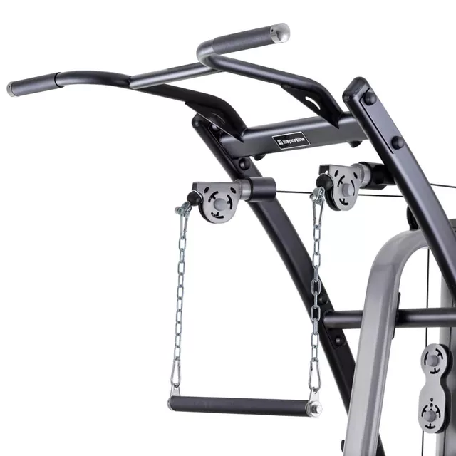 Atlas wielofunkcyjny inSPORTline Profigym C200 ∙ ławka składana ∙ wyciągi, drążek, motylek ∙  stos 90 kg ∙ udźwig 150 kg