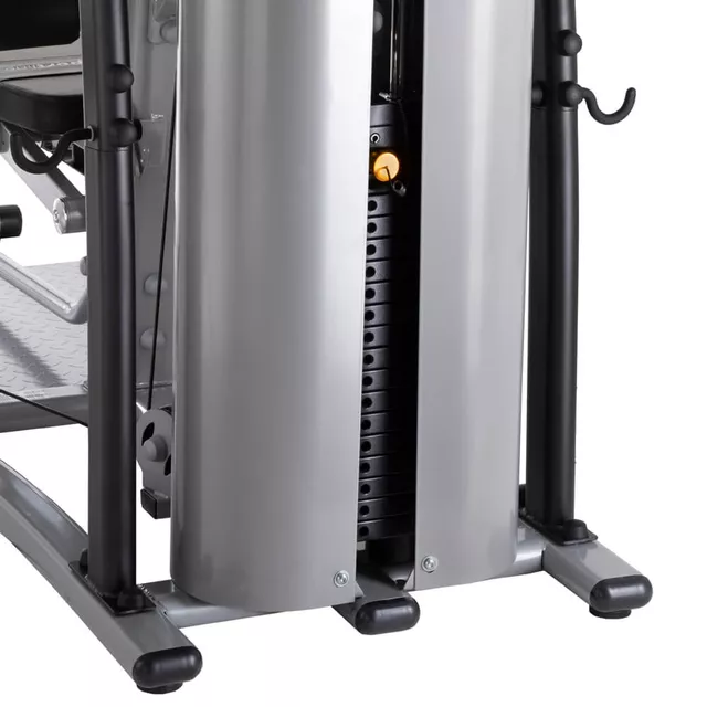 Atlas wielofunkcyjny inSPORTline Profigym C200 ∙ ławka składana ∙ wyciągi, drążek, motylek ∙  stos 90 kg ∙ udźwig 150 kg