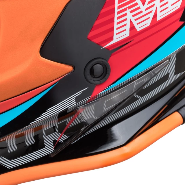 Kask motocyklowy cross enduro W-TEC V321 ∙ ABS ∙ ECE 22-05 ∙ wentylacja ∙ lekki - Światło księżyca