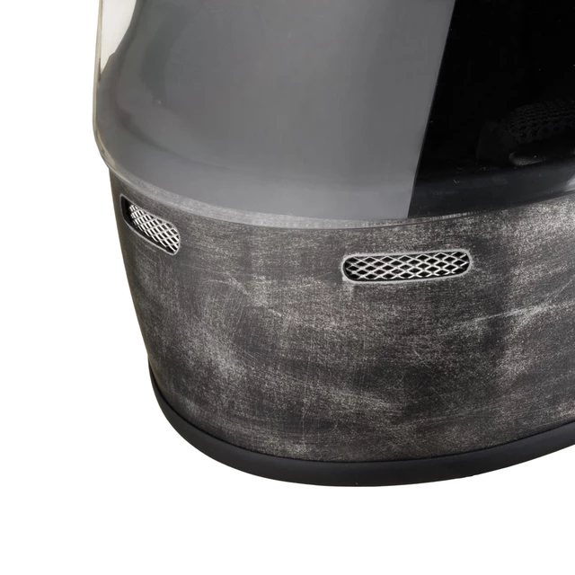 Kask motocyklowy zamknięty W-TEC Cruder Brindle - Zardzewiały Szary