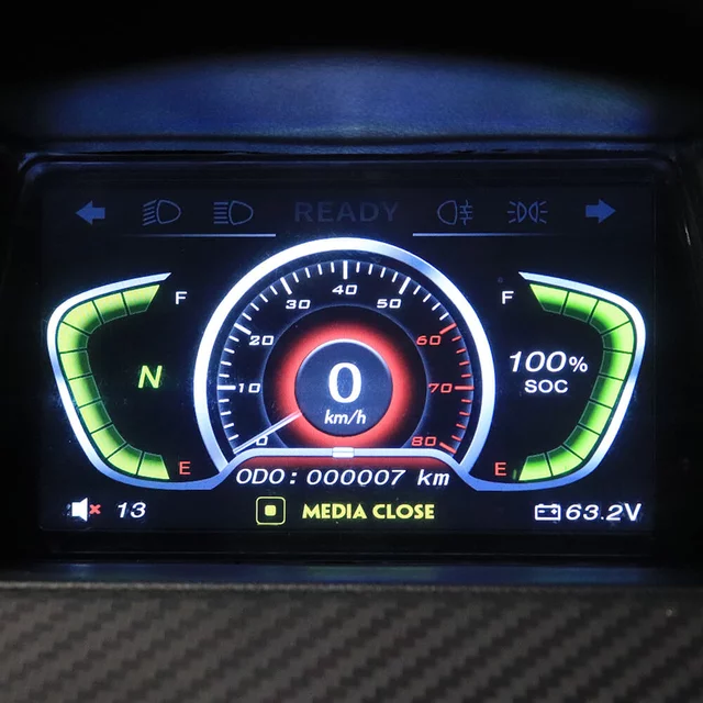 Czterokołowiec elektryczny W-TEC Tuligo II ∙ 2000W ∙ zasięg do 80 km ∙ prędkość 45 km/h ∙ nośność 150 kg ∙ 2 miejsca - Czerwony