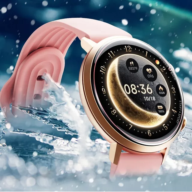 Smartwatch wodoodporny inSPORTline Brosel z AMOLED, 100+ trybów sportowych i baterią do 14 dni