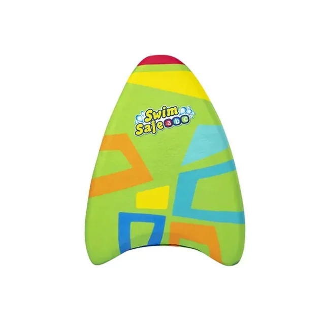 Deska do pływania dla dzieci Bestway Aquastar Swim Safe ∙ ergonomiczny kształt ∙ wspiera naukę pływania ∙ solidna konstrukcja - Różowy - Zielony