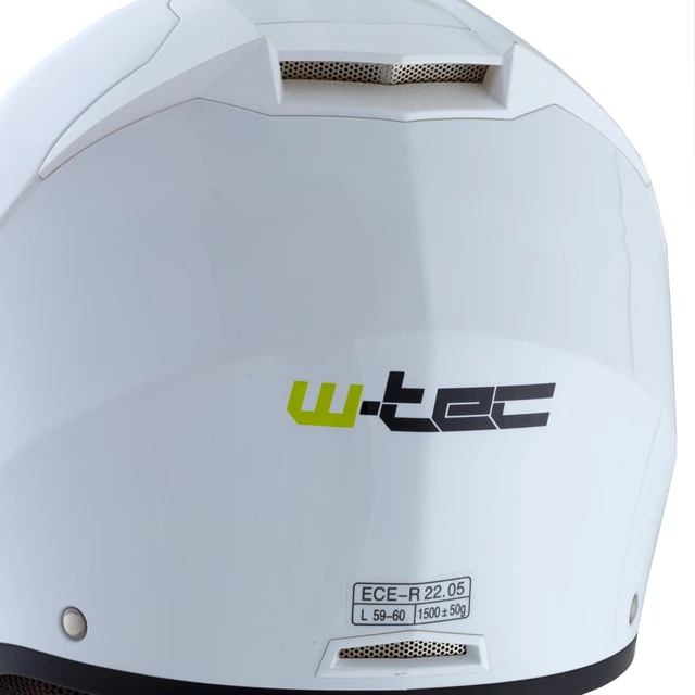 Kask motocyklowy szczękowy W-TEC Vexamo PP z Pinlockiem - Biały