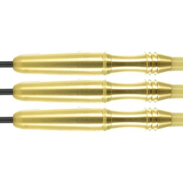 Lotki do darta Bull's Bear Brass Steel 3 sztuki - gładki mosiądz