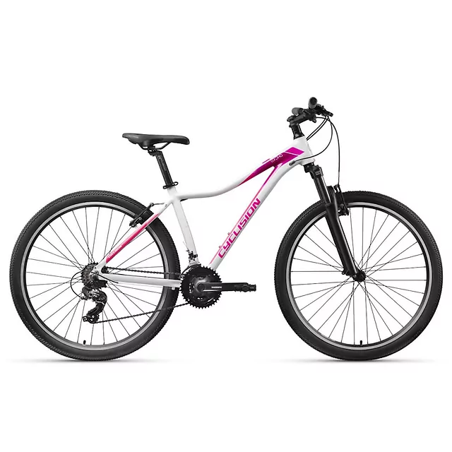 Damski rower górski Cyclision Corpha 6 MK-II 27,5" ∙ 21 przełożeń shimano ∙ amortyzowany widelec ∙ hamulce v-brake - Pink Wave - Pink Wave