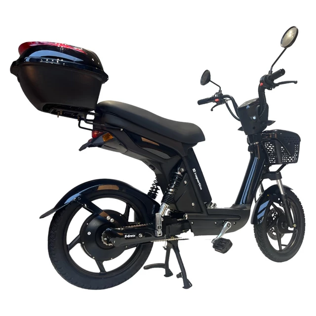Skuter elektryczny z pedałami motorower inSPORTline E-Greta 12Ah - OUTLET - Czerwony