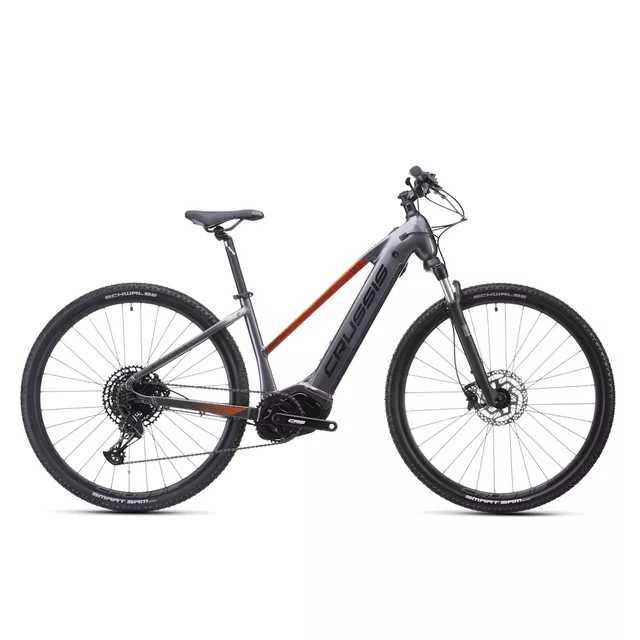 Damski crossowy rower elektryczny Crussis e-Cross Low 9.11 715Wh 28" - model 2026