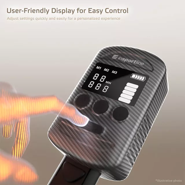 Kompresyjny masażer nóg inSPORTline Compflex ∙ 6 poziomów ciśnienia 50-160 mmHg ∙ 4 programy ∙ 5 komór powietrznych ∙ bateria 2500 mAh 90 min pracy