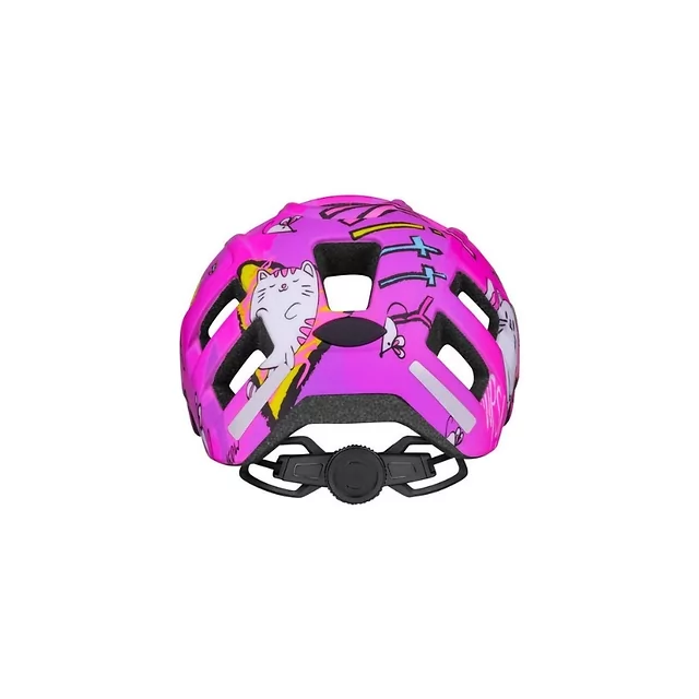 Dziecięcy kask rowerowy Etape Kitty 2.0 ∙ technologia in-mold ∙ siatka przeciw owadom ∙ 14 otworów wentylacyjnych ∙ regulacja ∙ elementy odblaskowe