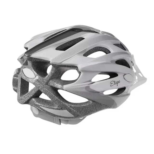 Kask rowerowy Etape Venus ∙ siatka przeciw owadom ∙ odpinany daszek ∙ 25 otworów wentylacyjnych ∙ elementy odblaskowe