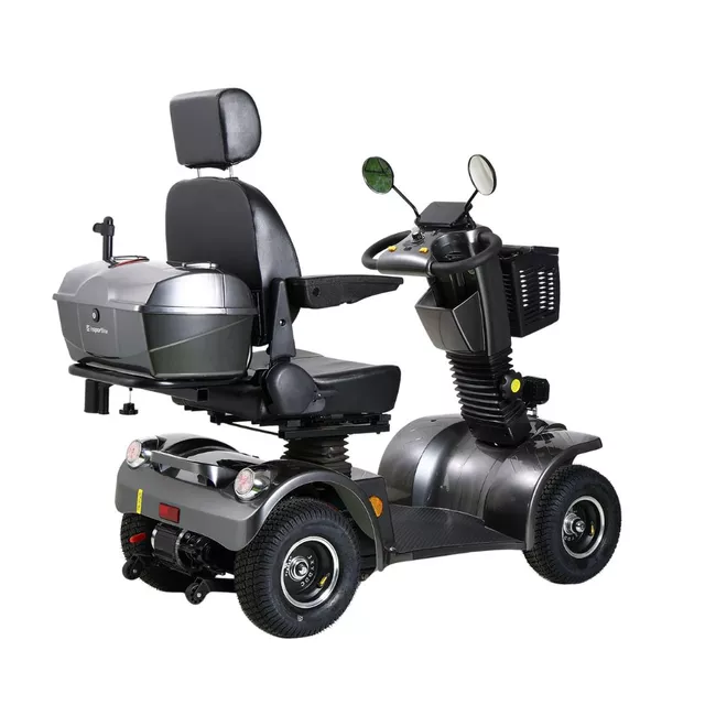 Czterokołowy wózek elektryczny inSPORTline Thodor ∙ 500 W ∙ zasięg 40 km ∙ obracane siedzisko ∙ nośność 150 kg