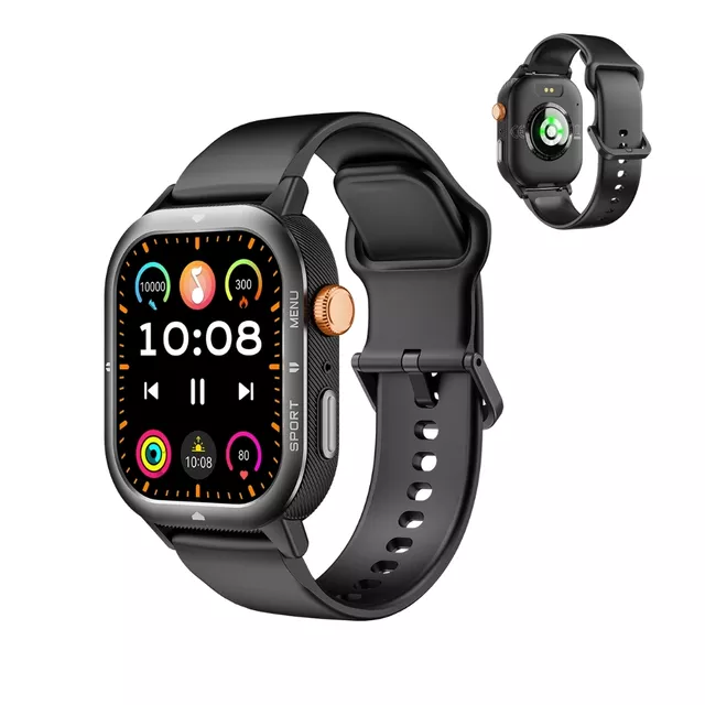 Smartwatch sportowy inSPORTline Gradana ∙ 100+ trybów sportowych ∙ bateria do 25 dni ∙ monitorowanie zdrowia ∙ asystent AI  ∙ wodoodporny