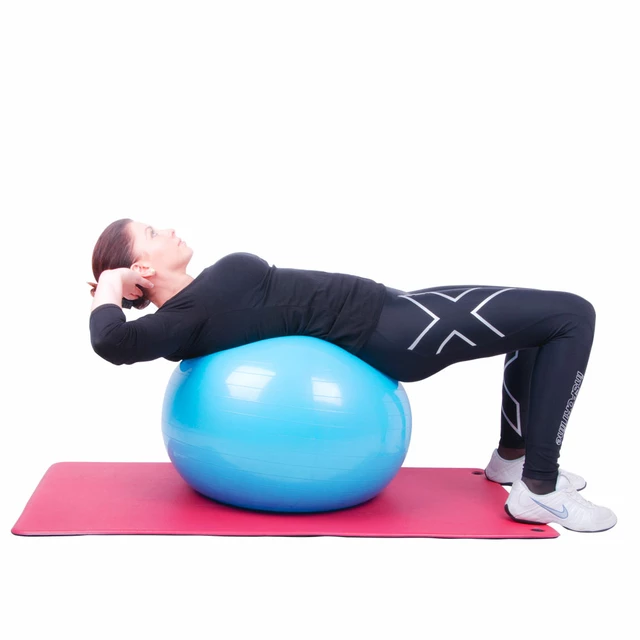 Piłka gimnastyczna inSPORTline Top Ball 65 cm - Ciemny szary