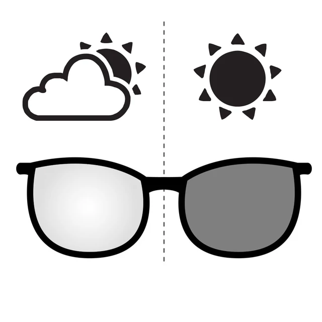Polaryzacyjne i fotochromowe okulary przeciwsłoneczne inSPORTline Montegallo czarne