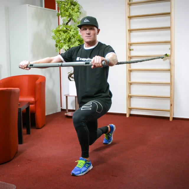 Drabinka gimnastyczna inSPORTline Shapemar 240x90 cm ∙ 13 szczebli ∙ nośność 130 kg ∙ drewno bukowe