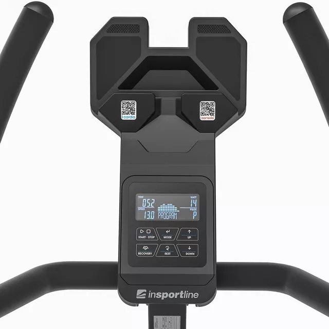 Rower treningowy inSPORTline inCondi UB45i II ∙ ekran LCD ∙ 16 poziomów oporu ∙ czujniki tętna ∙ WATT ∙ HRC ∙ aplikacje mobilne
