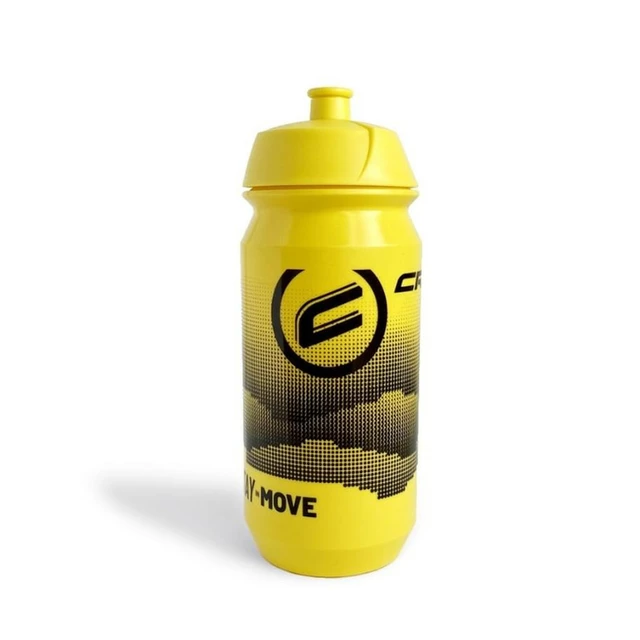 Butelka sportowa bidon Crussis 0,5 l - Czerwony - Żółty