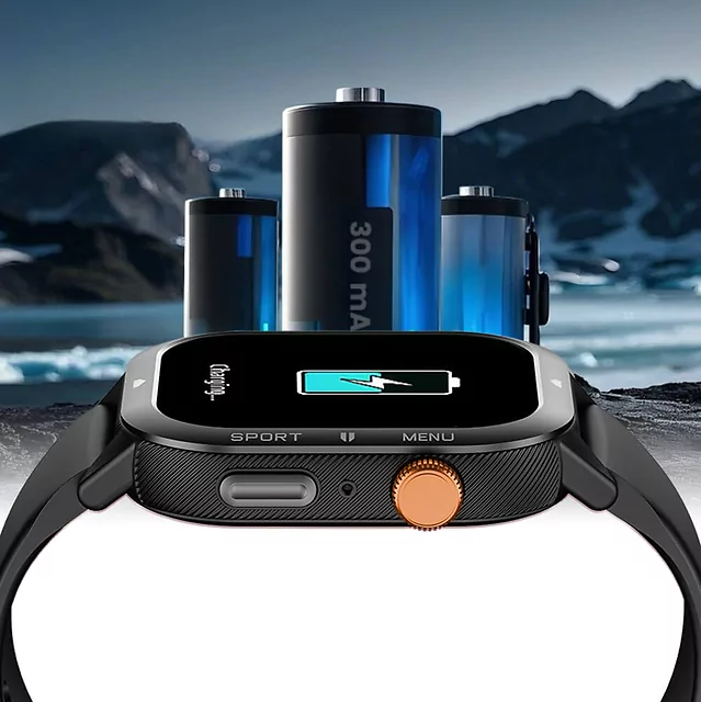 Smartwatch sportowy inSPORTline Gradana ∙ 100+ trybów sportowych ∙ bateria do 25 dni ∙ monitorowanie zdrowia ∙ asystent AI  ∙ wodoodporny