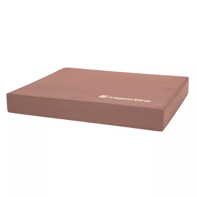 Zestaw do jogi inSPORTline Mocha Mousse ∙ mata 140x60 cm 9 mm ∙ blok 48x38x6 cm ∙ piłka 65 cm do masażu ∙ aerobiczna 25 cm