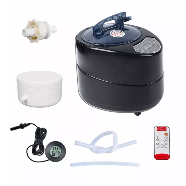 Generator pary do balii inSPORTline FrostPeace ∙ 1 500 W ∙ do sauny mobilnej ∙ kontrola pary ∙ do kąpieli i sauny