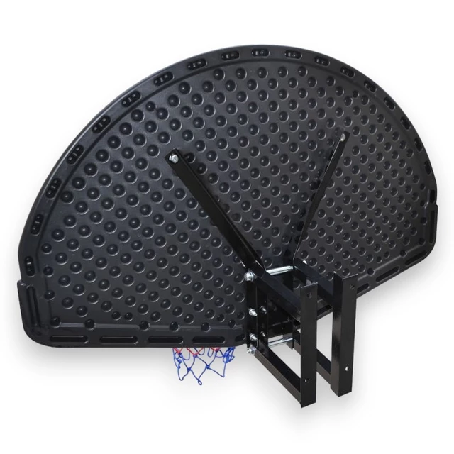 Naścienny kosz do koszykówki z tablicą inSPORTline Brooklyn II ∙ obręcz stalowa ø45 cm ∙ waga 10 kg ∙ do domu/ogrodu
