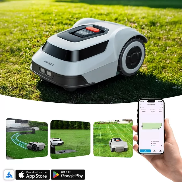 Robot koszący kosiarka automatyczna do trawy z przewodem prowadzącym Anthbot Pion 1000 (1000m²)