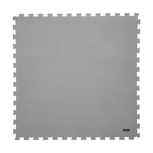 Mata fitness do ćwiczeń inSPORTline EVA40 200x200x1 cm ∙ modułowa z 4 części ∙ eva gęstość 40 kg/m³ ∙ wodoodporna - Czerwony