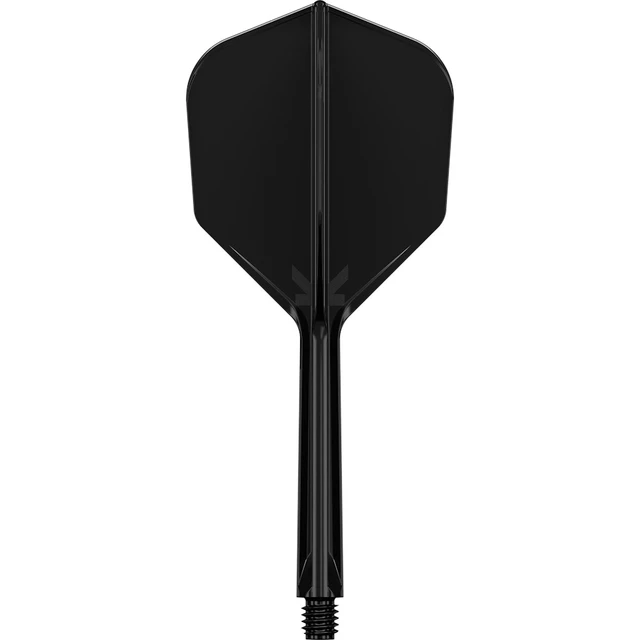 Nasadki z piórkami do lotek Target K-Flex No6 Short 3 szt. - Biały - Czarny