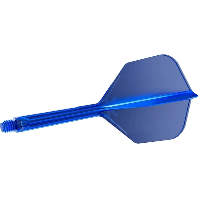 Nasadki z piórkami do lotek Target K-Flex No6 Short 3 szt. - Biały