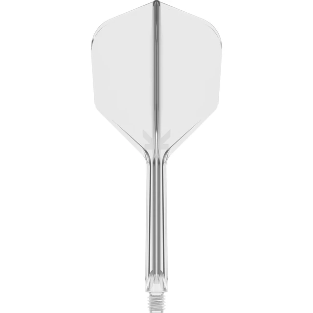 Nasadki z piórkami do lotek Target K-Flex No6 Short 3 szt. - Biały - Jasny