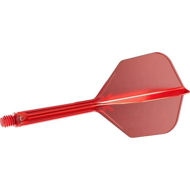 Nasadki z piórkami do lotek Target K-Flex No6 Short 3 szt. - Biały
