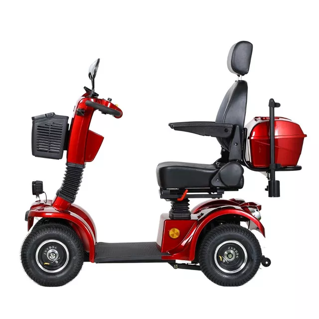 Czterokołowy wózek elektryczny inSPORTline Thodor ∙ 500 W ∙ zasięg 40 km ∙ obracane siedzisko ∙ nośność 150 kg