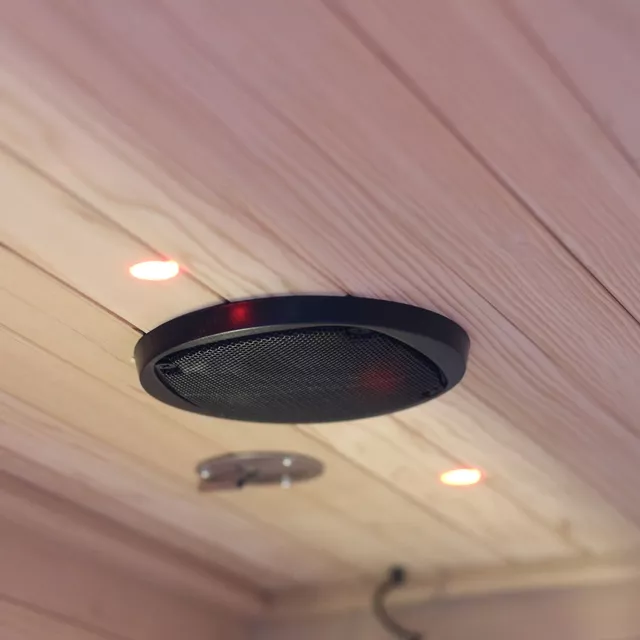 Sauna na podczerwień inSPORTline Trevirke 200 ∙ 9 promienników ∙ chromoterapia ∙ Bluetooth ∙ 65 °C ∙ sterowanie panel