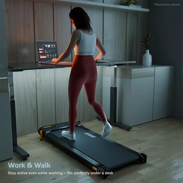 Bieżnia składana 2w1 z funkcją masażu inSPORTline ZenRun NOON ∙  elektryczna ∙ domowa ∙ aplikacje Zwift/Kinomap ∙ Bluetooth