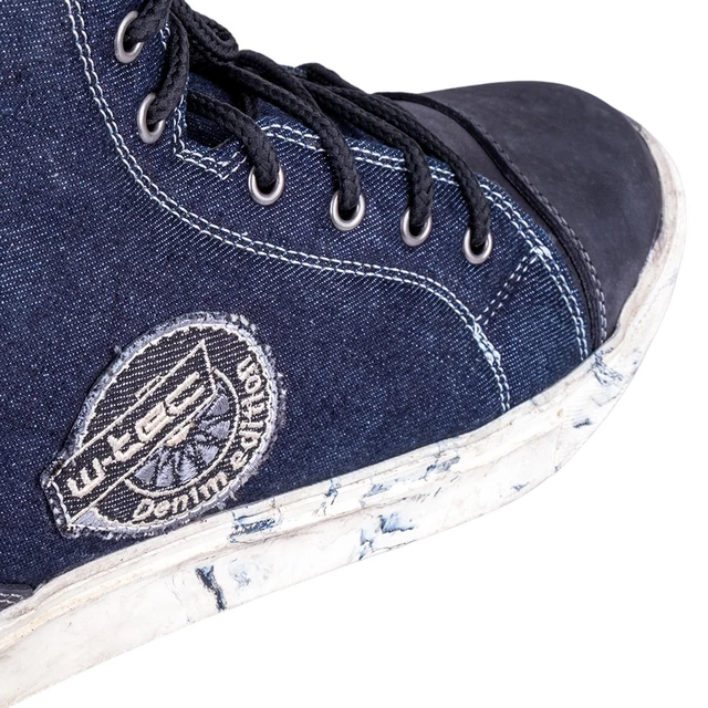 Buty motocyklowe W-TEC Denimo - Niebieski