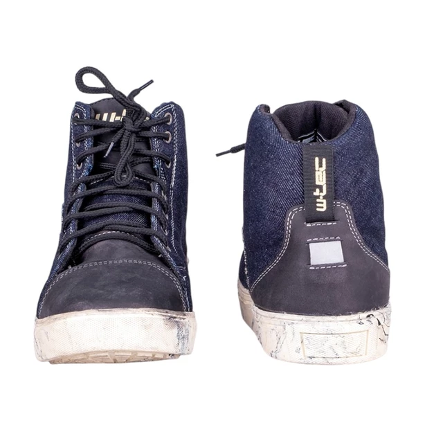 Buty motocyklowe W-TEC Denimo - Niebieski
