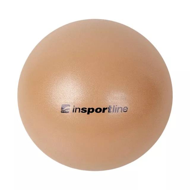 Piłka gimnastyczna / do aerobiku inSPORTline Aerobic Ball 25 cm ∙ rehabilitacyjna ∙ do aerobiku, ćwiczeń, jogi - mus mokka