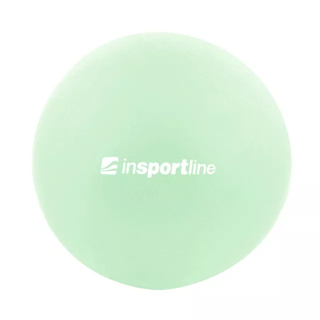 Piłka gimnastyczna / do aerobiku inSPORTline Aerobic Ball 25 cm ∙ rehabilitacyjna ∙ do aerobiku, ćwiczeń, jogi - Miętowy