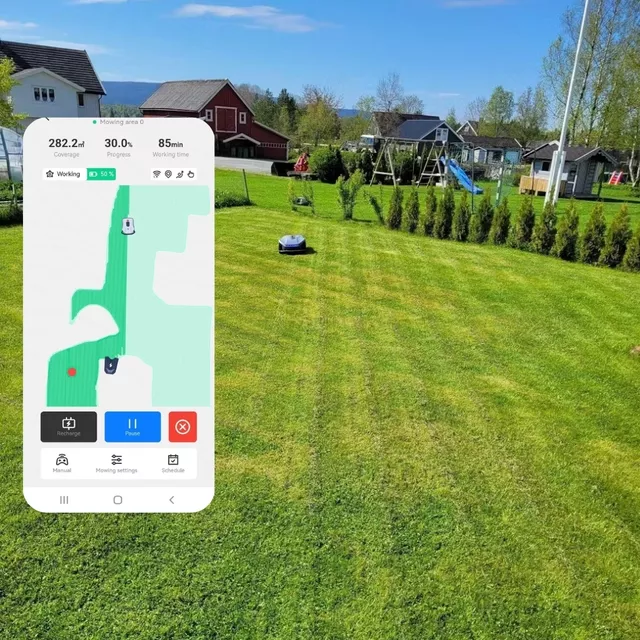 Robot koszący kosiarka do trawy 3D LiDAR Hookii Neomow X Pro (6000m²)