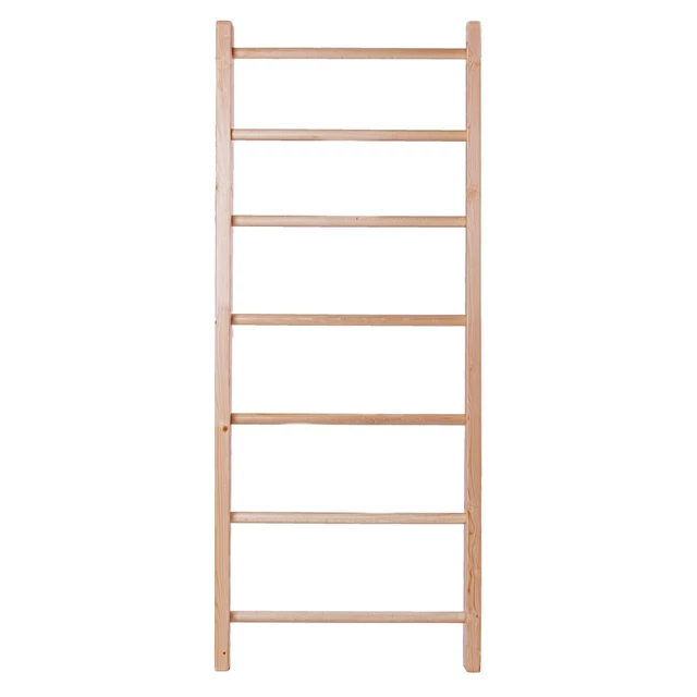 Drabinka gimnastyczna inSPORTline Steadyline 200×80 cm ∙ 7 szczebli ∙ nośność 130 kg ∙ drewno świerkowe ∙ lakierowana